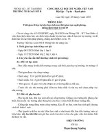 THÔNG BÁO Thời gian đi học lại cho học sinh sau thời gian tạm nghỉ phòng, chống dịch bệnh Covid-19