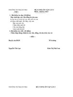 Bài tập ôn cho học sinh từ khối 1 đến khối 5 trong thời gian nghỉ học để phòng, chống dịch bệnh Covid -19 (đợt 5)