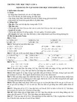 Phiếu bài tập cho học sinh thực hiện tại nhà phòng dịch lần 5