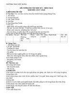 Đề cương và đề kiểm tra học kì I môn Ngữ Văn 8 năm học 2019 - 2020