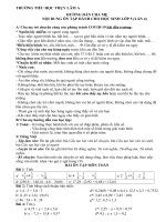 Phiếu bài tập cho học sinh thực hiện tại nhà phòng dịch lần 4