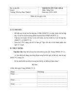 Noi dung on tap lop 5 lan 4