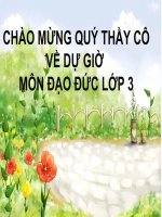 Bài giảng điện tử Tháng 10 Khối 3