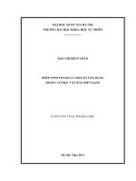 Phép chập liên kết với biến đổi chính tắc tuyến tính bù và biến đổi dạng Hartley chính tắc