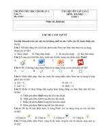 tài liệu ôn tập trong thời gian nghỉ phòng chống dịch