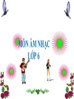 Nhạc 6- Tiết 22: Học hát: Ngày đầu tiên đi học - Website Trường THCS Phan Bội Châu - Đại Lộc - Quảng Nam