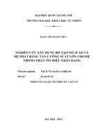 Nghiên cứu xây dựng bộ chỉ thị phát triển bền vững tỉnh Gia Lai