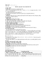 GIÁO ÁN TOÁN 6 ( SỐ + HÌNH) KÌ 2 THEO CV 5512 CHỈ VIỆC TẢI VỀ IN