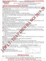 PHIẾU 1- CHƯƠNG 1- VẬT LÝ 10