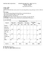 Đề cương và đề kiểm tra học kì I môn Vật Lí 8 năm học 2019 - 2020