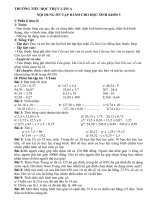 Phiếu bài tập cho học sinh thực hiện tại nhà phòng dịch lần 2