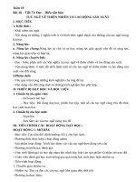 GIÁO ÁN NGỮ VĂN LỚP 7 HỌC KÌ II MỚI NHẤT