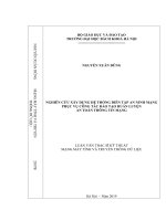 Nghiên cứu xây dựng hệ thống diễn tập an ninh mạng phục vụ công tác đào tạo huấn luyện an toàn thông tin mạng 