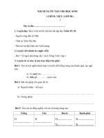 đề cương ôn tập khối 12345 môn toán tiếng việt