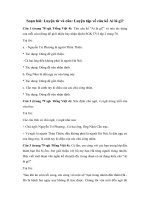 Luyện từ và câu: Luyện tập về câu kể Ai là gì?