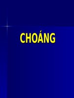 CHOÁNG (nội BỆNH lý) 