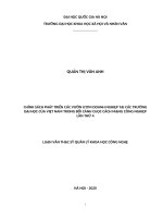 luận văn thạc sĩ chính sách phát triển các vườn ươm doanh nghiệp tại các trường đại học của việt nam trong bối cảnh cuộc cách mạng công nghiệp lần thứ 4​ 