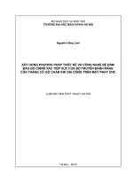 Xây dựng phương pháp thiết kế và công nghệ để đảm bảo độ chính xác tiếp xúc của bộ truyền bánh răng côn thẳng có gờ chặn khi gia công trên máy phay CNC 