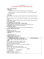 Tải Giáo án môn Hóa học lớp 10 bài 63 - Luyện tập tốc độ phản ứng hóa học và cân bằng hóa học