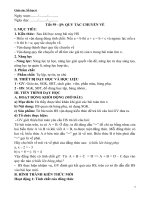 Giáo án toán 6 kì 2 soạn theo cv 5512 mới (phần số học)