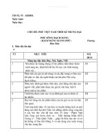 Giáo án Ngữ văn lớp 10 kì 2 soạn cv 5512, có chủ đề tích hợp