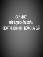 TIÊU CHẢY cấp (NHI KHOA) 