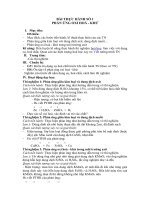 Tải Giáo án môn Hóa học lớp 10 bài 32 - Bài thực hành số 1