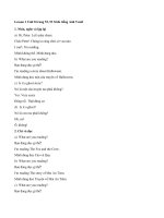 Unit 8 lớp 5: What are you reading?