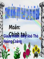 slide bài giảng phân môn chính tả bài mèo con đi học 