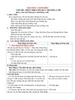 Giáo án đạo đức 1 cả năm cánh diều hay 