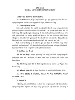 Sáng kiến kinh nghiệm Chính sách Giải quyết việc làm trên địa bàn huyện