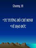TƯ TƯỞNG hồ CHÍ MINH về đạo đức (tư TƯỞNG HCM) (chữ biến dạng do slide dùng font VNI times, tải về xem bình thường)