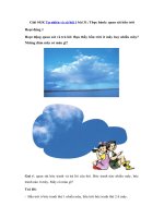 Tải Giải SGK Tự nhiên và xã hội 1 bài 31: Thực hành: quan sát bầu trời - Soạn Tự nhiên và xã hội lớp 1