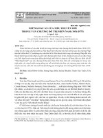 Những dấu ấn của tiểu thuyết mới trong văn chương đô thị miền Nam (1954-1975)