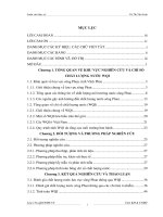Áp dụng chỉ số chất lượng nước để đánh giá chất lượng nước sông phan tỉnh vĩnh phúc và đề xuất các giải pháp quản lý