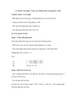 Tải Lý thuyết Toán lớp 1: Cộng, trừ (không nhớ) trong phạm vi 100 - Lý thuyết môn Toán 1