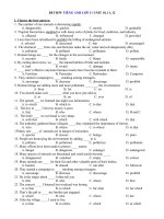 Tải Bài tập tiếng Anh lớp 11 Unit 10, 11, 12 - Ôn tập giữa học kì 2 môn tiếng Anh lớp 11