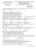Đề thi thử THPT Quốc Gia 2019 môn Vật lí trường THPT Ngô Quyền, TP Hải Phòng lần 1 mã đề 124.pdf - Học Toàn Tập
