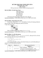 Đề thi HSG Tin học lớp 9 cấp huyện Krông Ana, Đắk Lắk 2014-2015 - Học Toàn Tập