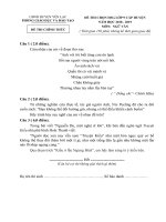 Đề thi học sinh giỏi môn ngữ văn lớp 9, Phòng GD&ĐT huyện Yên Lạc, Vĩnh Phúc 2018-2019 - Học Toàn Tập