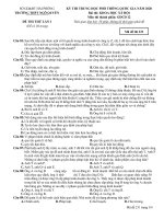 Đề thi thử THPT Quốc gia năm 2020 môn GDCD trường THPT Ngô Quyền, Thành Phố Hải Phòng lần 1 mã đề 231 - Học Toàn Tập