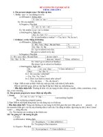 Đề cương học kì 2 lớp 6 anh văn Trường THCS&THPT Võ Nguyên Giáp, Sở GD&DT Phú Yên niên khóa 2018-2019 - Học Toàn Tập