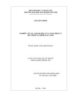 Nghiên cứu sự ảnh hưởng của tầng điện ly đến định vị chính xác gnss 