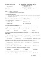 Đề thi HSG Tiếng Anh lớp 11 Quảng Bình 2015-2016 vòng 2 - Học Toàn Tập