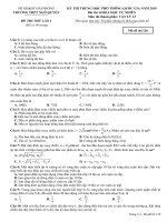Đề thi thử THPT Quốc Gia 2019 môn Vật lí trường THPT Ngô Quyền, TP Hải Phòng lần 1 mã đề 126.pdf - Học Toàn Tập