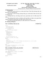 Đáp án HSG Tin học lớp 11 Quảng Bình 2017-2018 - Học Toàn Tập