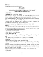 Giáo án Lịch sử 9 kì 2 soạn cv 3280 và  cv 5512 mới nhất