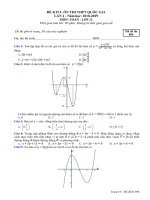 Đề thi thử THPT Quốc Gia 2019 môn Toán trường Đội Cấn Vĩnh Phúc lần 2 ma de 896 - Học Toàn Tập