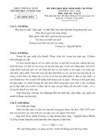 Đề thi HSG Ngữ văn lớp 12 Bắc Ninh 2015-2016 - Học Toàn Tập