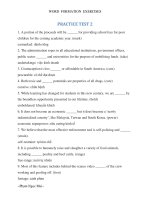 BÀI tập WORD FORMATION NÂNG CAO DÀNH CHO HS CHUYÊN ANH (2)